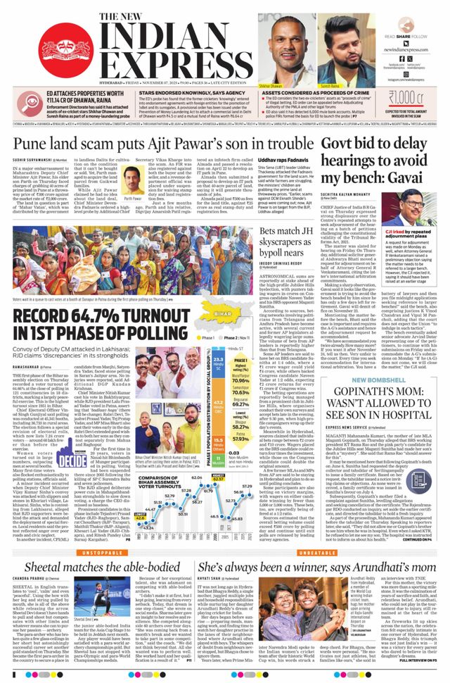 The New Indian Express Hyderabad