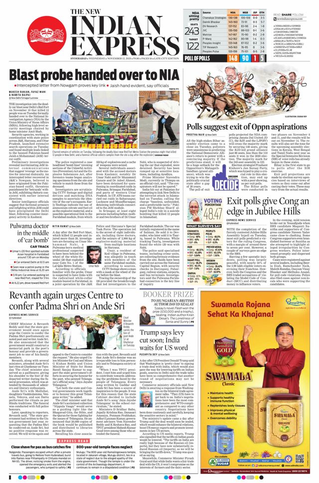 The New Indian Express Hyderabad