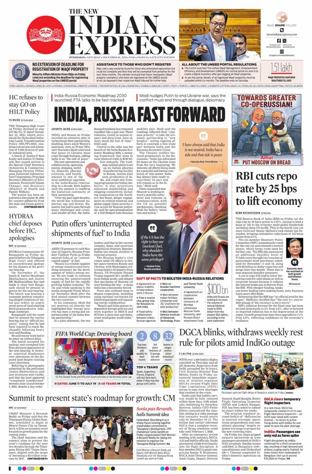 The New Indian Express Hyderabad