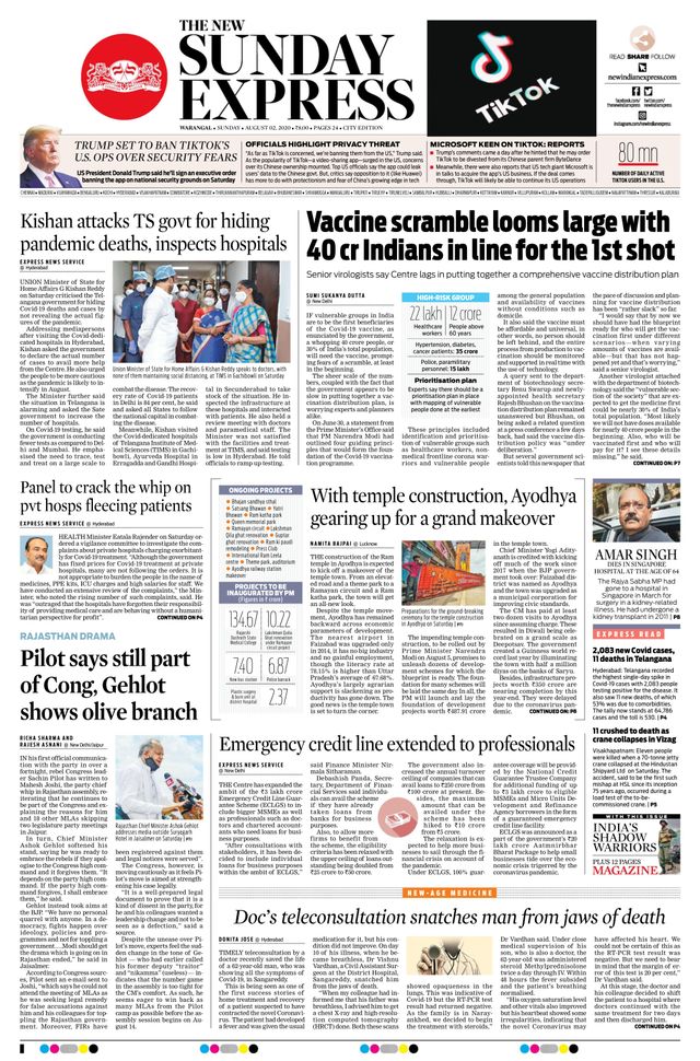 The New Indian Express Warangal