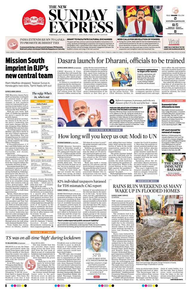 The New Indian Express Warangal