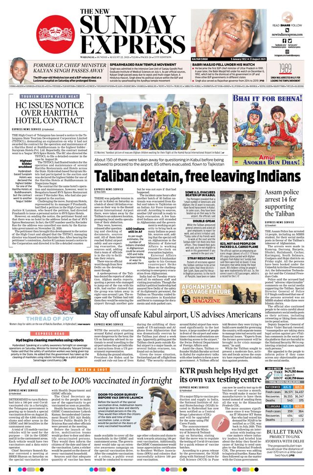 The New Indian Express Warangal