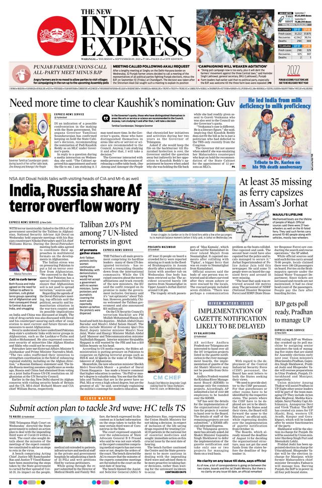 The New Indian Express Warangal