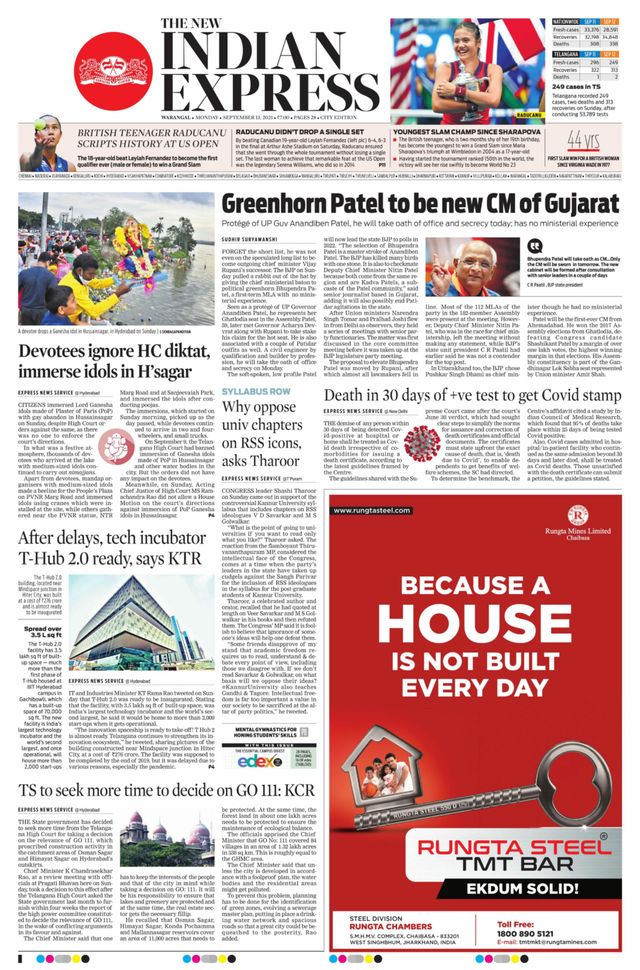 The New Indian Express Warangal