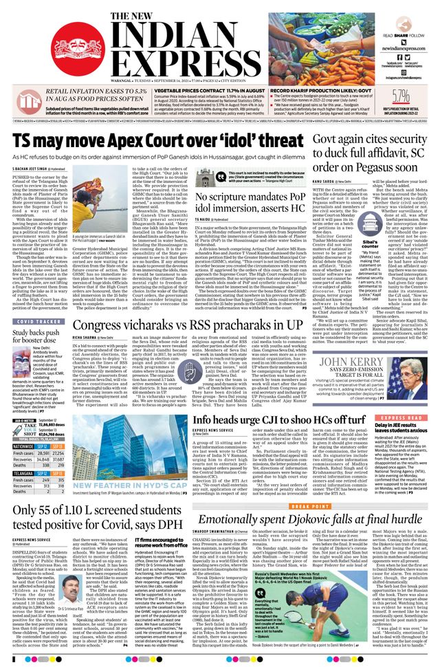 The New Indian Express Warangal