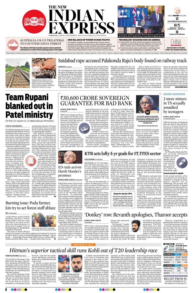 The New Indian Express Warangal