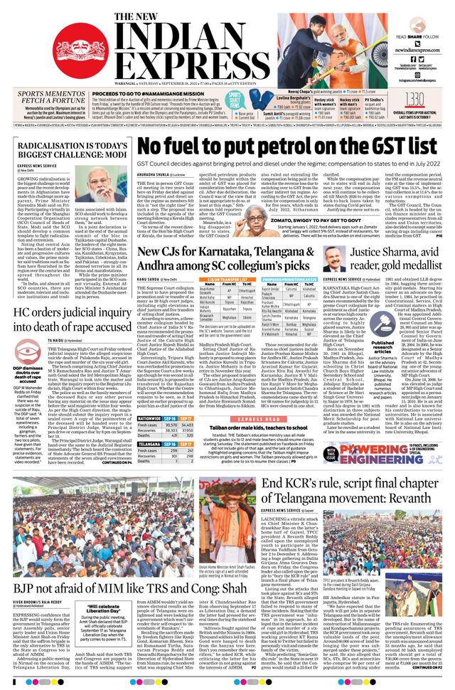 The New Indian Express Warangal