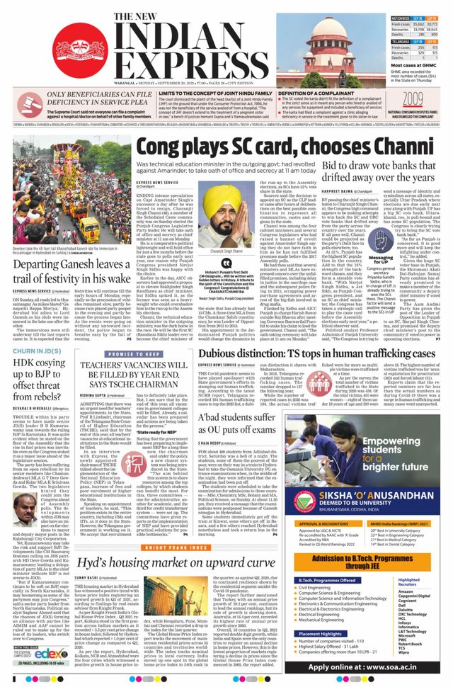 The New Indian Express Warangal