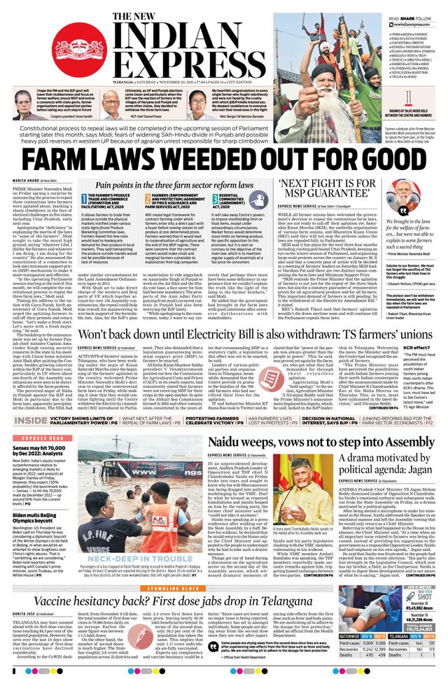 The New Indian Express Warangal