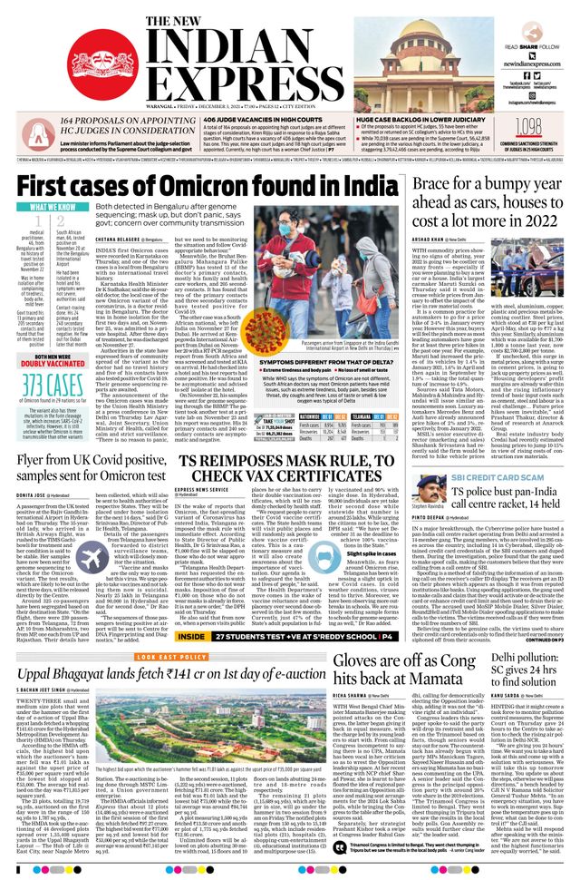 The New Indian Express Warangal