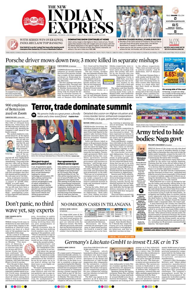 The New Indian Express Warangal