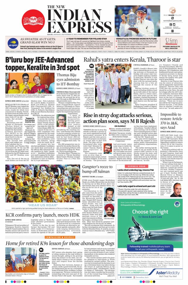 The New Indian Express Kochi