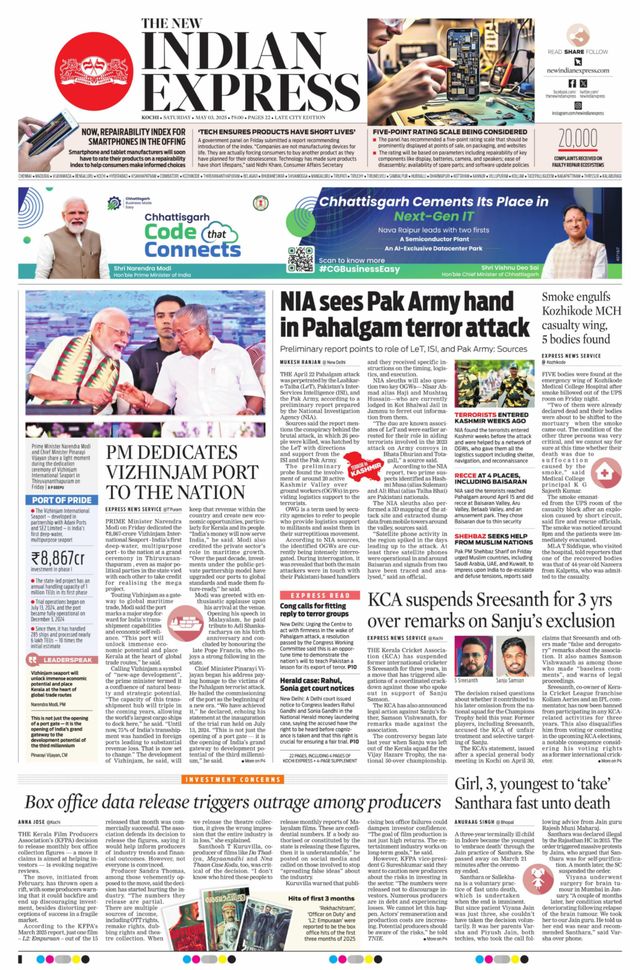 The New Indian Express Kochi