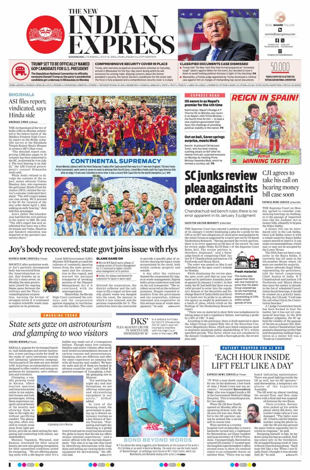The New Indian Express Kozhikode