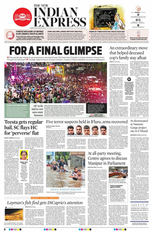 The New Indian Express Thiruvananthapuram
