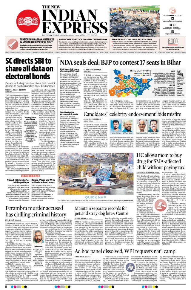 The New Indian Express Kottayam