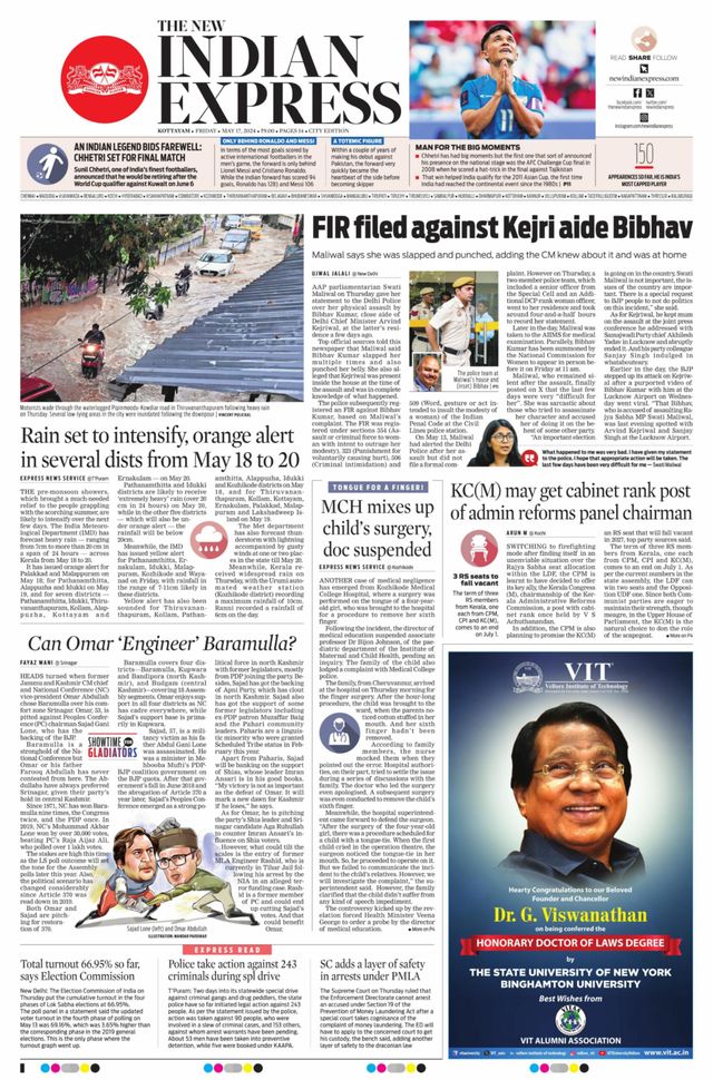 The New Indian Express Kottayam