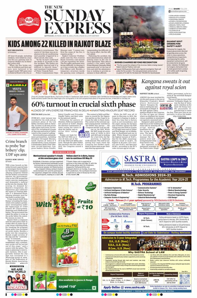 The New Indian Express Kottayam