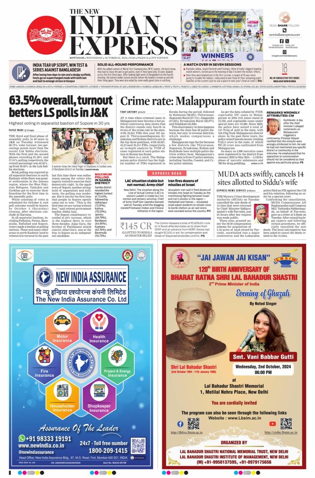 The New Indian Express Kottayam