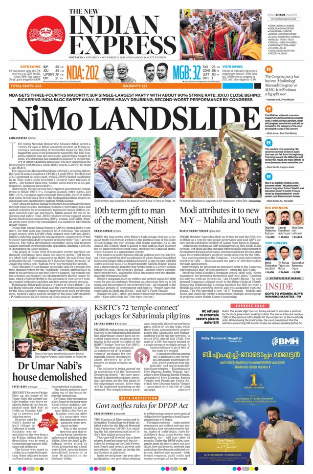 The New Indian Express Kottayam