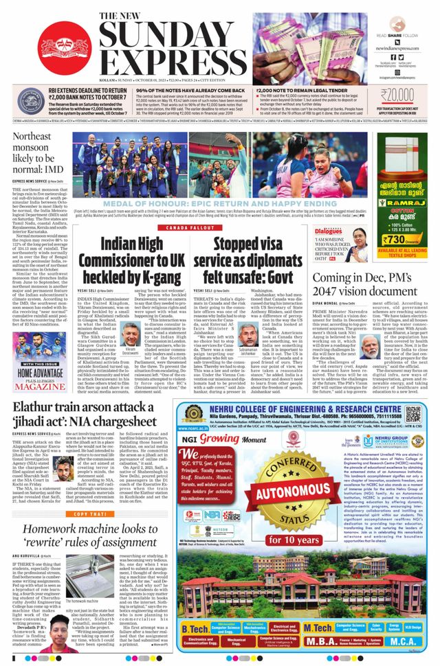 The New Indian Express Kollam