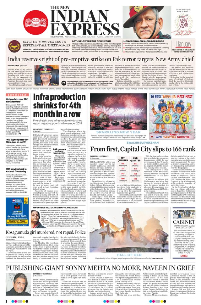 The New Indian Express Bhubaneswar