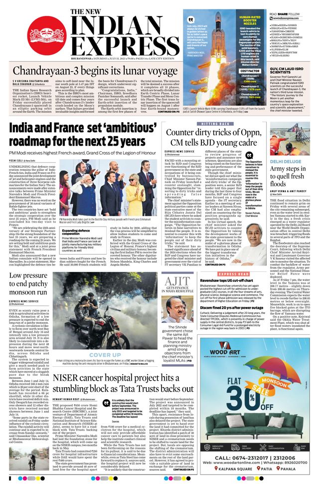 The New Indian Express Bhubaneswar