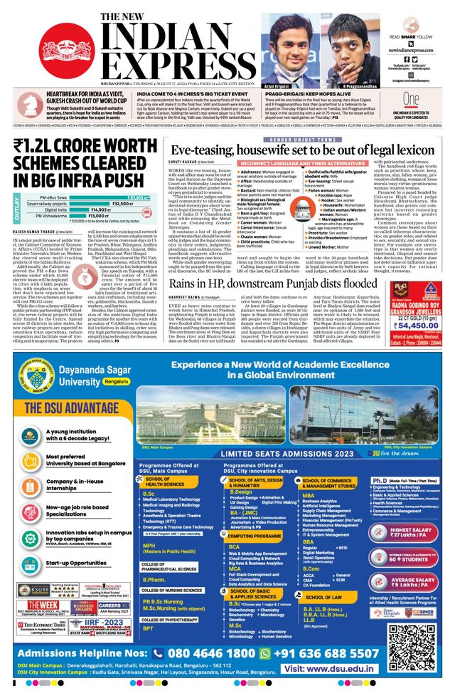 The New Indian Express Bhubaneswar