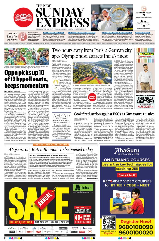 The New Indian Express Bhubaneswar