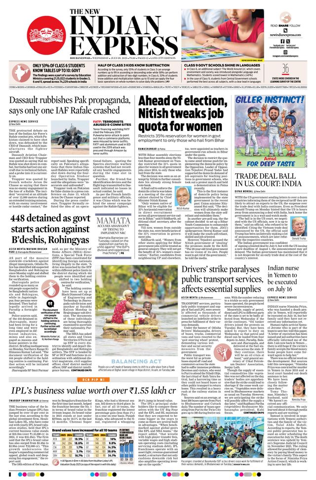 The New Indian Express Bhubaneswar