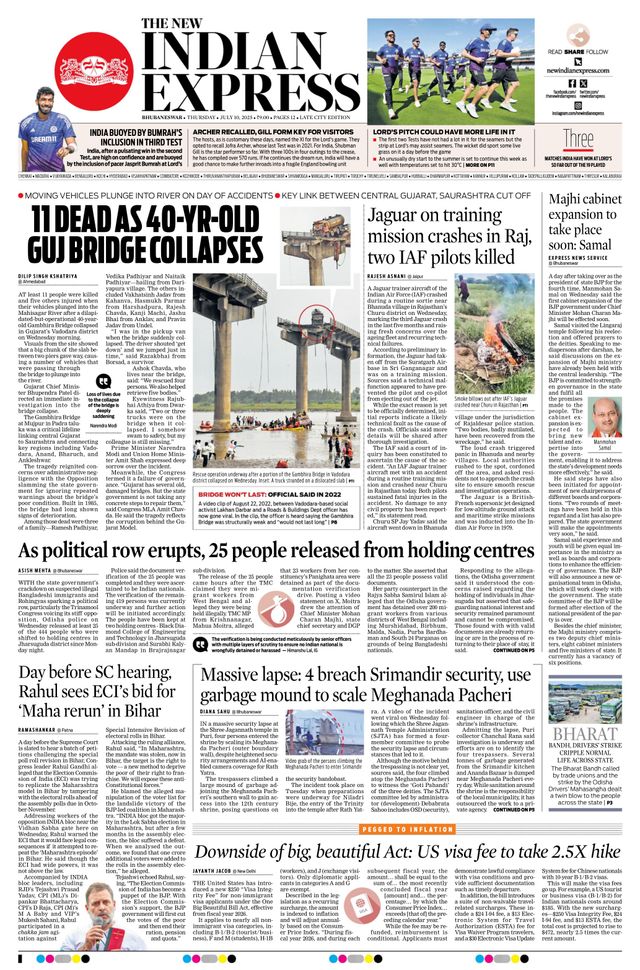 The New Indian Express Bhubaneswar