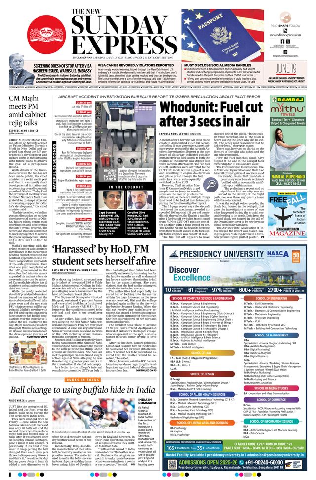 The New Indian Express Bhubaneswar