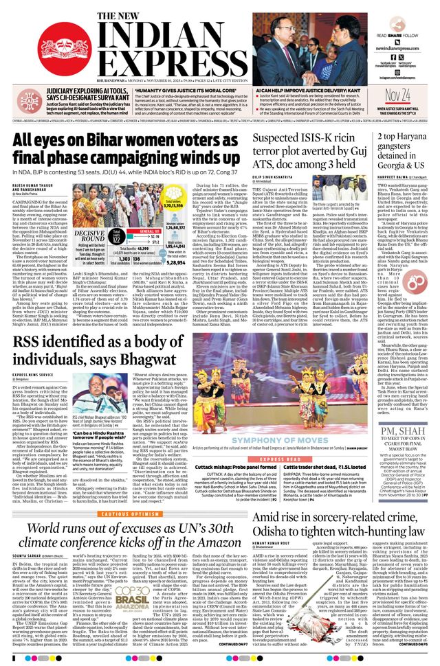 The New Indian Express Bhubaneswar
