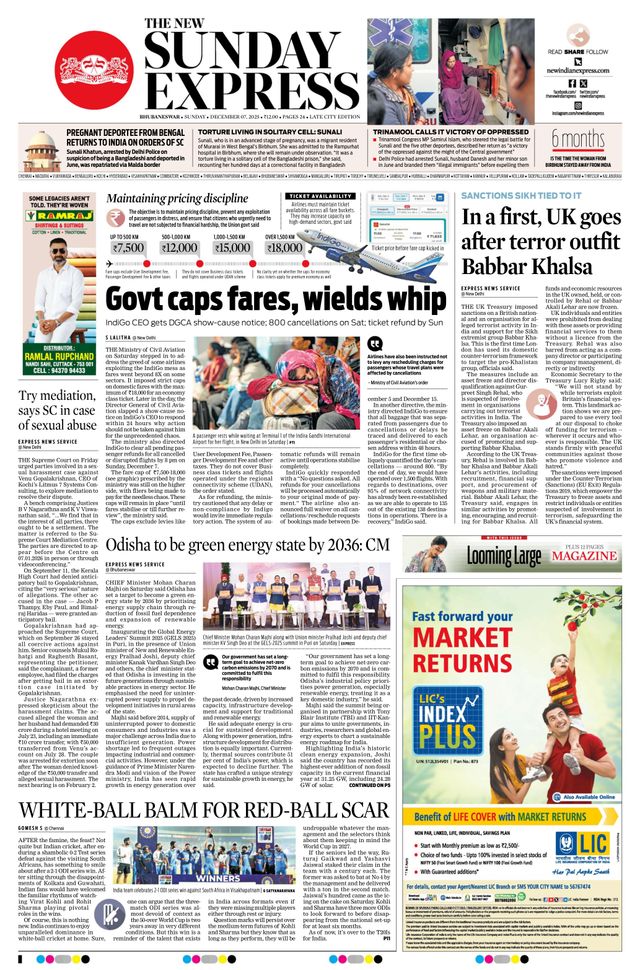 The New Indian Express Bhubaneswar