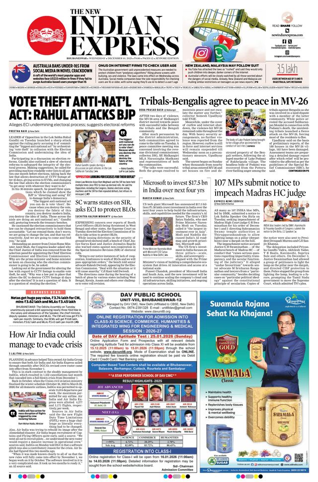 The New Indian Express Jeypore