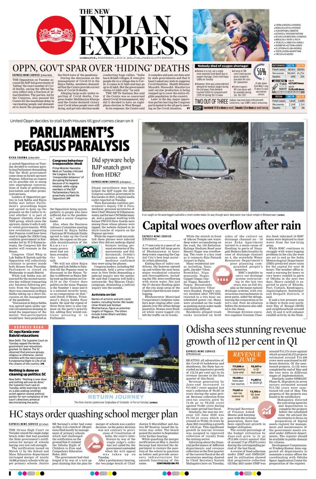 The New Indian Express Sambalpur