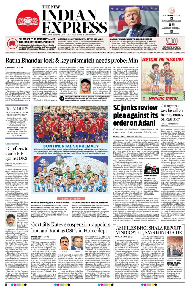 The New Indian Express Sambalpur