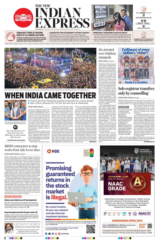 The New Indian Express Kalaburagi