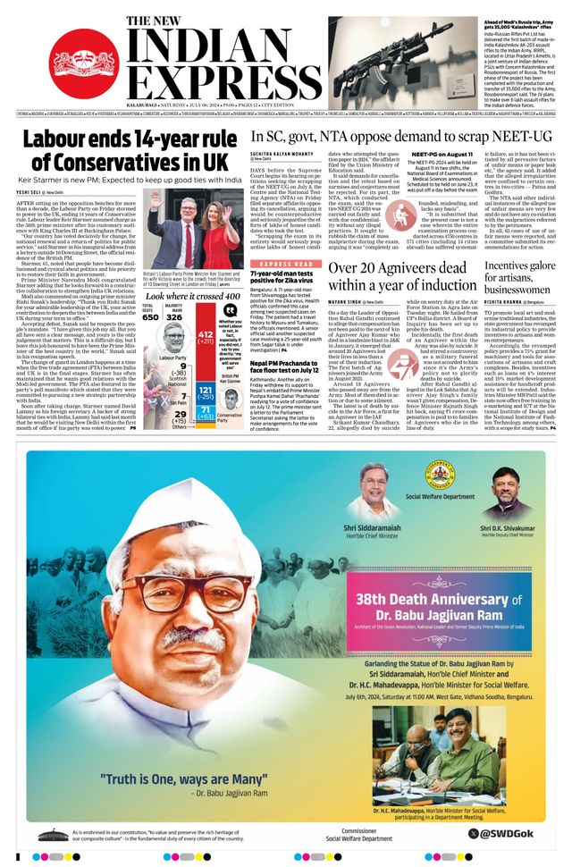 The New Indian Express Kalaburagi