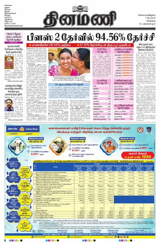 Dinamani Tiruvallur