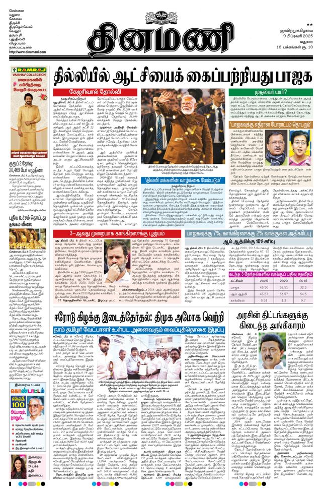 Dinamani Virudhunagar