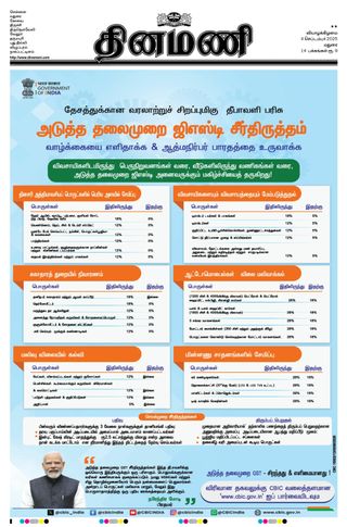 Dinamani Dindigul & Theni