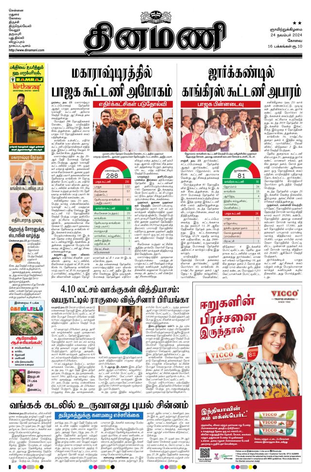Dinamani Tiruppur