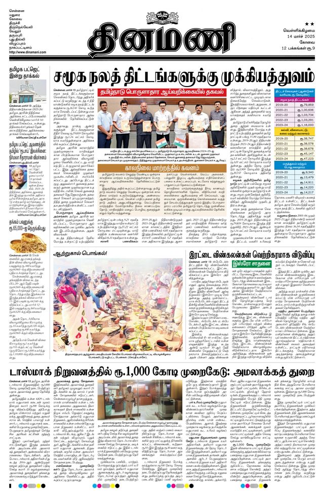Dinamani Tiruppur