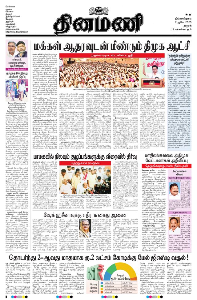 Dinamani Perambalur & Ariyalur