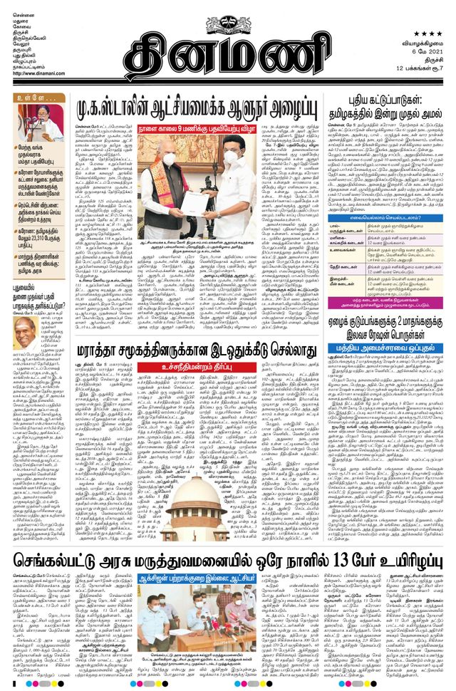 Dinamani Pudukkottai