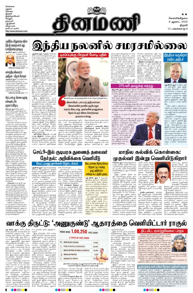Dinamani Pudukkottai