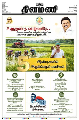Dinamani Pudukkottai