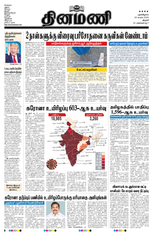 Dinamani Thanjavur