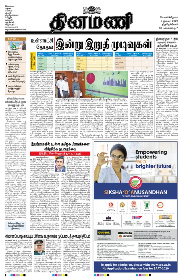 Dinamani Tirunelveli